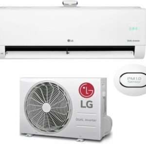 <b>LG</b> Dual Cool&Pure AP09RK<br>oldalfali inverteres klíma szett 2,5 kW