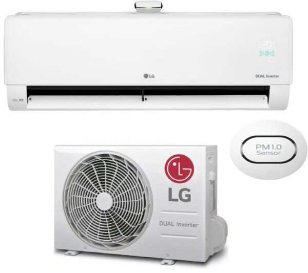 <b>LG</b> Dual Cool&Pure AP12RK<br> oldalfali split klíma 3.5 kW